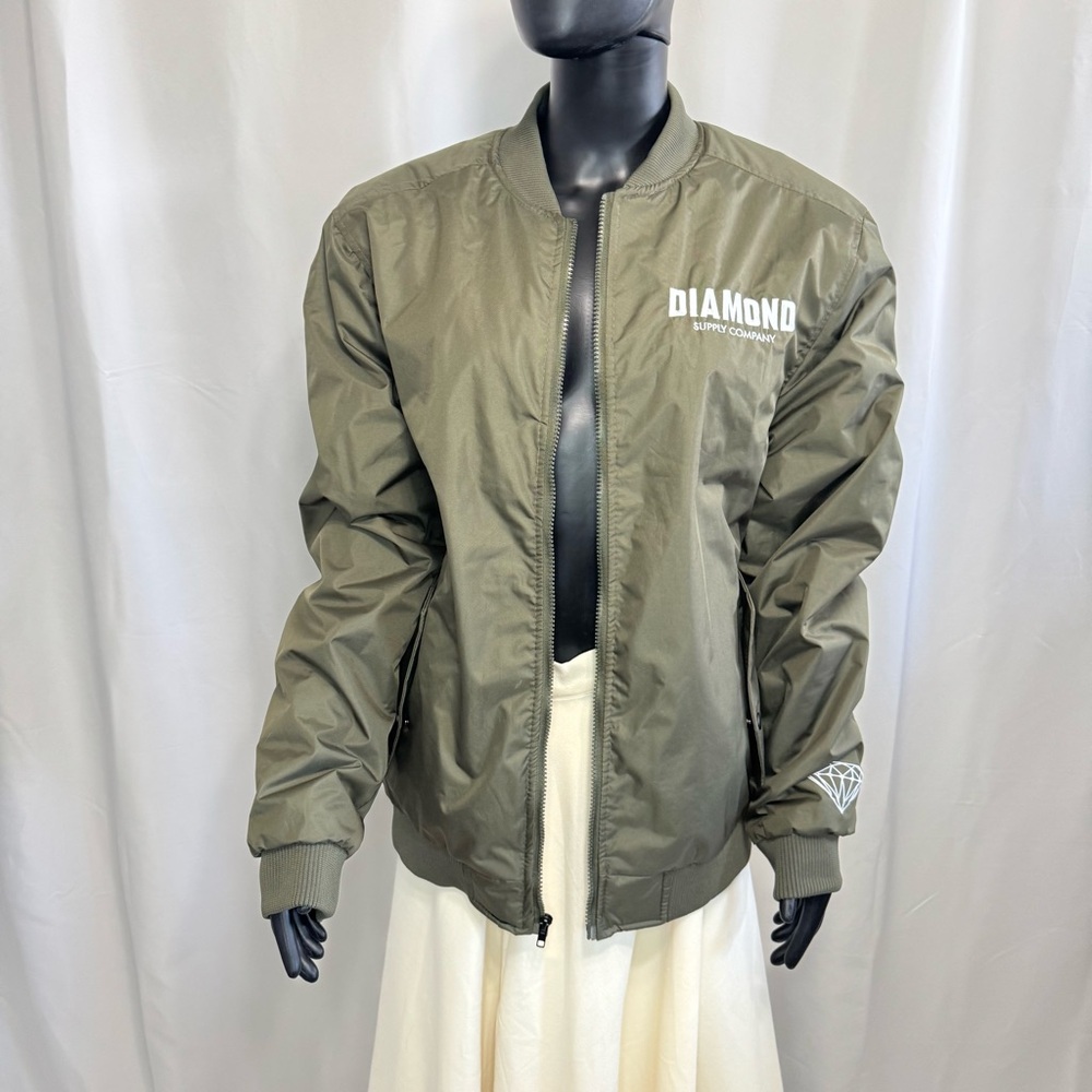Diamond Supply Co. Khaki Bomber Jacket